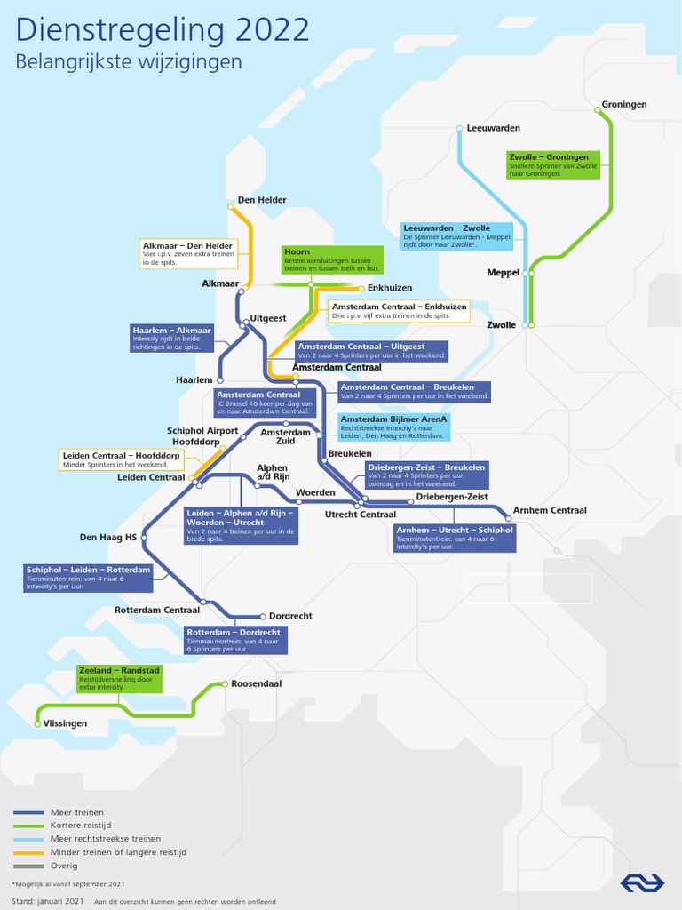 Dienstregeling NS | PDF