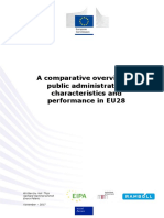 Comp Overview of Public Admin Characteristics and Perf