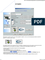 Choose The Graphical Engine: This Page Is Used To Select One of Two Graphic Engines