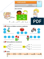 Aprenda sílabas e palavras