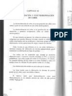 Capitulo 12 - Electroobtencion y Electrorefinacion de Cobre