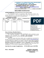 Employment Notification - Manager (Engg) - Without Sign