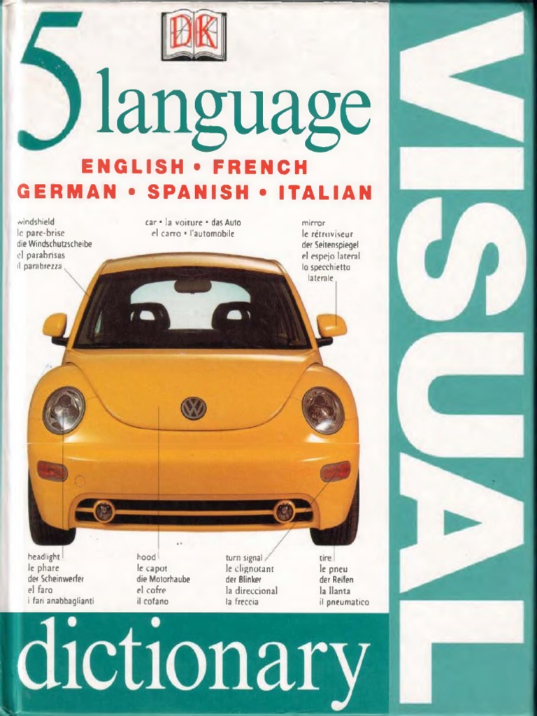 Visual Dictionary English French German Spanish Italian