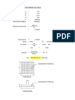 Footing Isolated REBAR