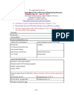 Application Form 2011