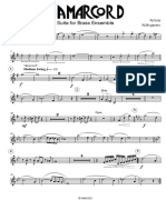 Rota N. - Amarcord - Suite - Brass Ensemble - Trumpet in C 1