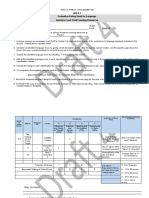 Evaluation Tool Area 2 (Language) - Solving Problems Involving Measures of Position