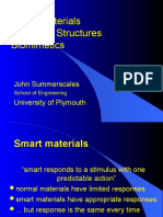 Smart Materials Intelligent Structures Biomimetics
