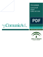 Programa ComunicA 2017 - 2018