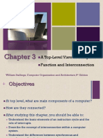 Chapter 3 - A Top Level View of Computer Function and Interconnection