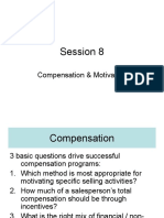 Session 8: Compensation & Motivation