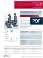 Series 352: TÜV/CE Safety Valves Angle-Type For Industrial Applications