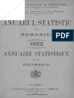 1922 Anuarul-Statistic