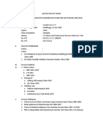 Daftar Riwayat Hidup Asmila Sari-1