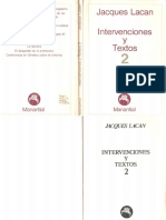 Intervenciones y Textos 2-Jacques Lacan