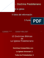 10 Doctrinas Biblicasdela Iglesia Presbiteriana