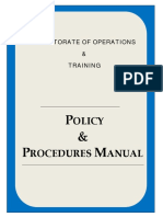 NCAA Operations-Policy and Procedure Manual