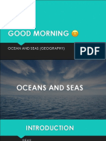 Oceans and Seas