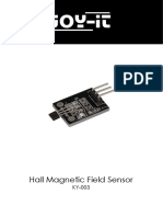 Hall Magnetic Field Sensor