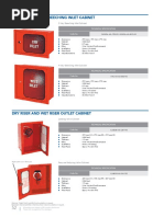 Dry Riser Cabinet Specifications | PDF | Valve