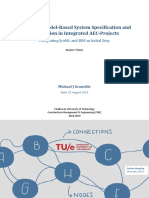 Towards A Model-Based System Specification and Verification in Integrated AEC-Projects