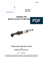 Series 909 Righ Angle Tube Roller: Specifications