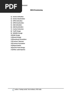 BSCS Provisioning V1