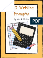 Writing Prompts Freebie