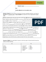 Topic: Causative Verbs Exercises For I Writing Test 1 1 T H G R A D e