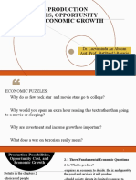 Chapter 2 - Production Possibilities, Opportunity Cost, and Economic Growth