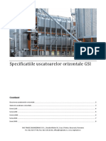 Specificatiile Uscatoarelor Orizontale GSI