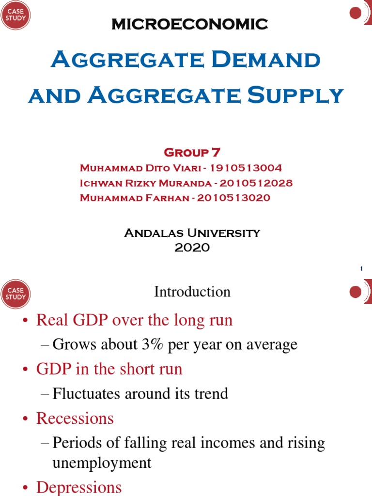 Aggregate Demand and Supply Analysis | PDF | Economic Equilibrium ...