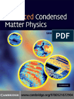 Leonard M. Sander - Advanced Condensed Matter Physics-Cambridge University Press (2009)