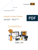 Cotação para sistema de automação ConMon Rhodia