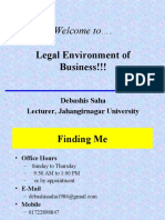 Welcome To .: Legal Environment of Business!!!