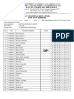 Berita Acara Ujian Geoteknik Dan Kestabilan