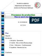 Processus de Production Selon BPF