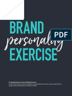 Brand Personality Exercise