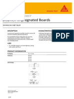 Bitumen Impregnated Boards: Product Data Sheet