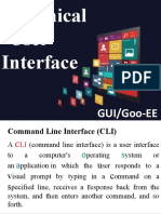 Graphical User Interface: GUI/Goo-EE