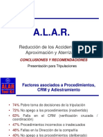 ALAR Reducción de Los Accidentes de Aproximación y Aterrizaje