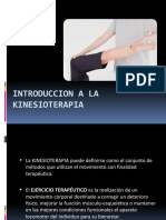 Introduccion A La Kinesioterapia