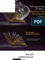 Sesi Perkongsian Ilmu 30 Min - Azmi