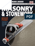 Complete Guide to Masonry and Stonework-Creative Publishing Int'l (2010)