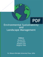 Environmental Sustainabilityand Landscape Management