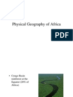 Africa Physical Geography