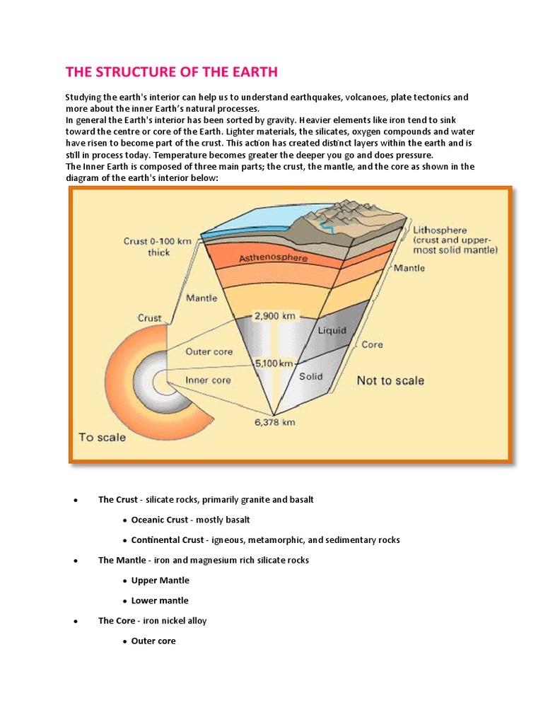 Earth's Interior and Plate Tectonics | PDF | Plate Tectonics | Earthquakes