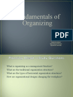 Fundamentals of Organizing: Md. Imran Hossain Assistant Professor Department of Finance Jagannath University