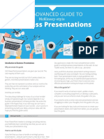 SlideHeroes Advanced Guide To Business Presentations