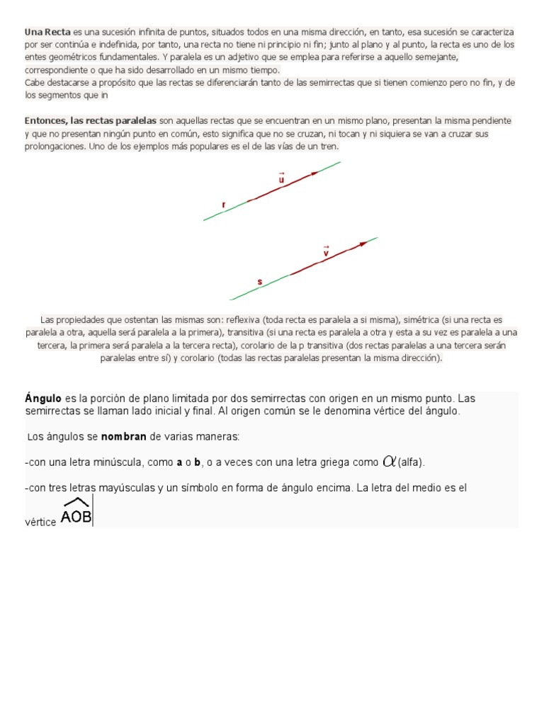 Una Recta Es Una Sucesión Infinita de Puntos | PDF | Línea (geometría ...